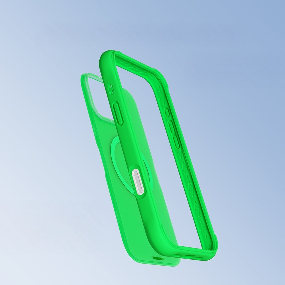 Apple iPhone 16 Pro Kılıf M-safe Şarj Özellikli Youngkit Macaroon Serisi Kapak