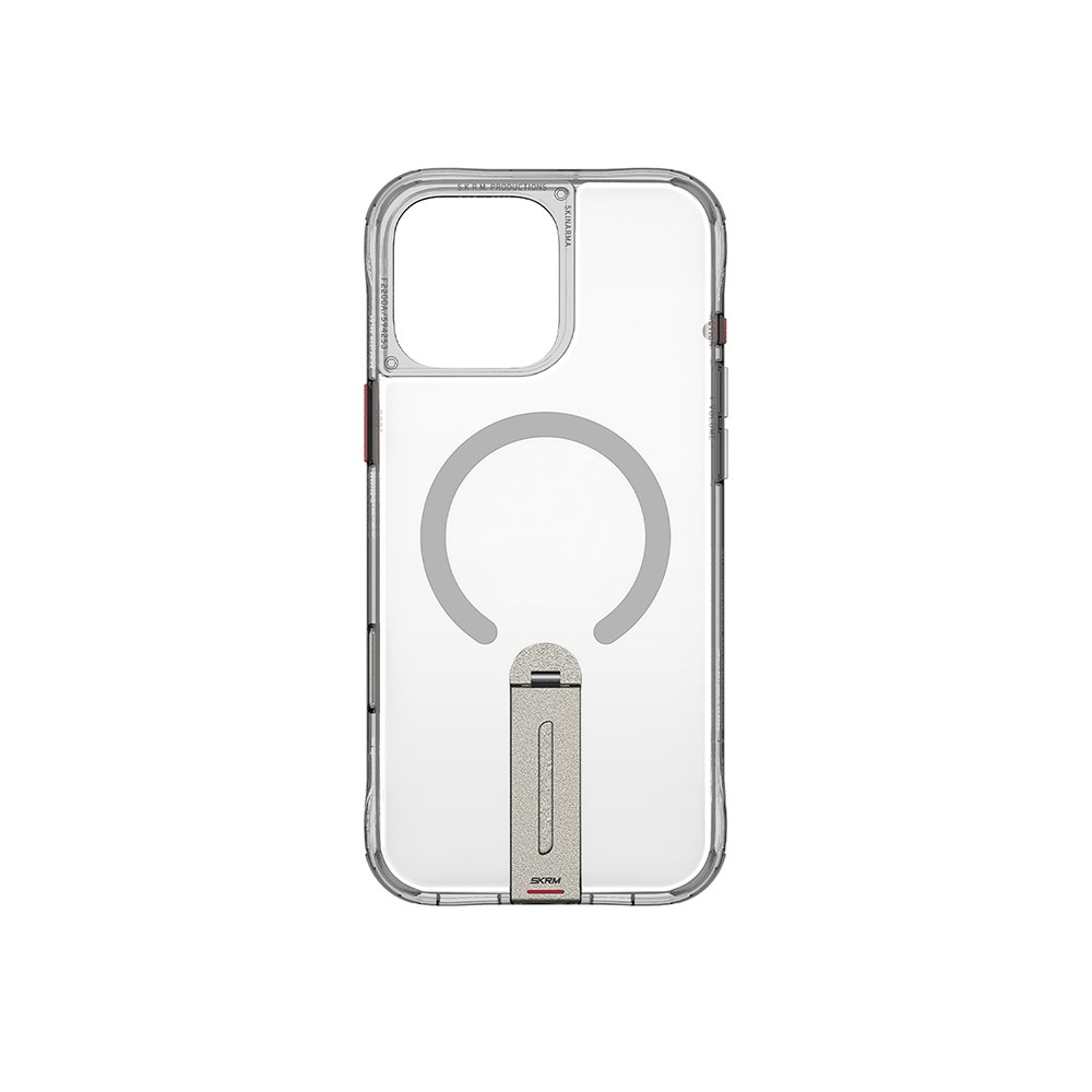 Apple iPhone 16 Pro Kılıf M-safe Şarj Özellikli 360 Derece Dönebilen Standlı Skinarma Helix Kapak
