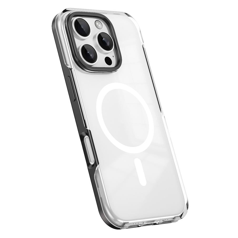 Apple iPhone 16 Pro Kılıf M-safe Şarj Özellikli Şeffaf Youngkit Crystal Shield Serisi Kapak