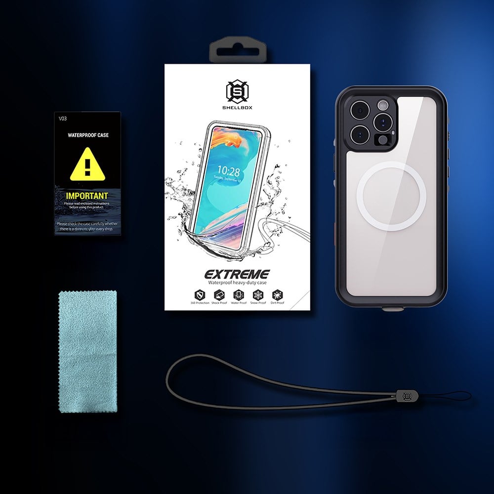 Apple iPhone 16 Pro Max Kılıf 1-1 Su Geçirmez Kılıf