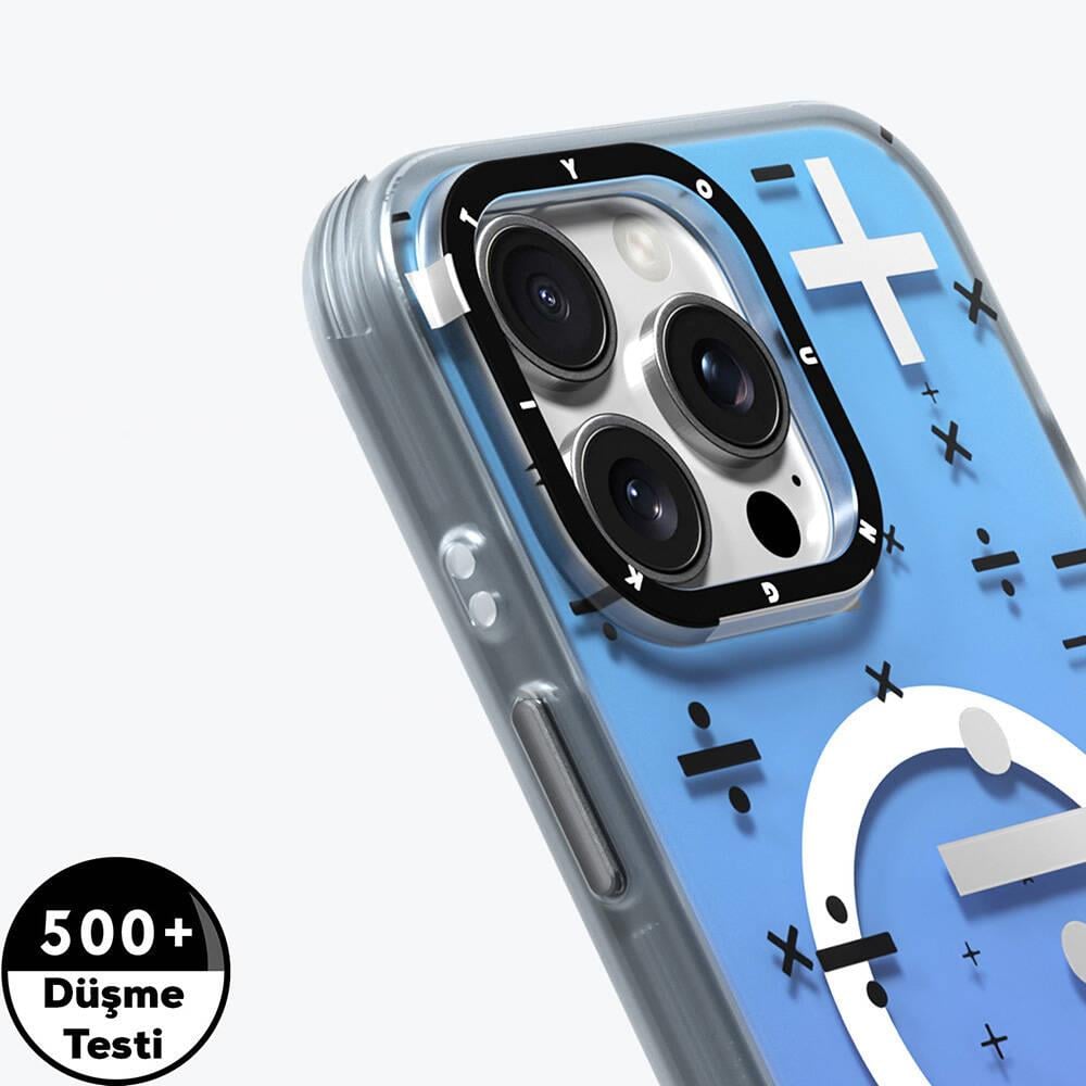 Apple iPhone 16 Pro Max Kılıf M-safe Şarj Özellikli Youngkit Mathematical Serisi Kapak