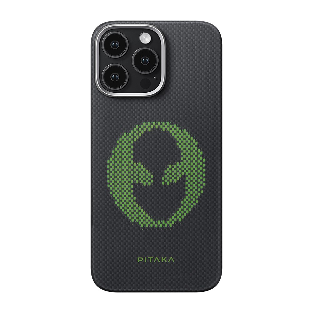 Apple iPhone 16 Pro Max Kılıf M-safe Şarj Özellikli Karbon Fiber Desenli Mutural Montage Kapak