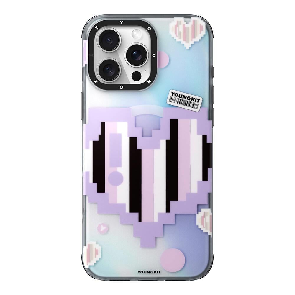 Apple iPhone 16 Pro Max Kılıf M-safe Şarj Özellikli Youngkit Love Serisi Kapak
