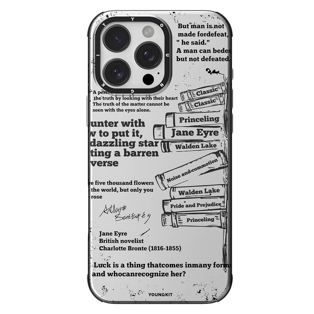 Apple iPhone 16 Pro Max Kılıf M-safe Şarj Özellikli Youngkit Literary Serisi Classic Kapak