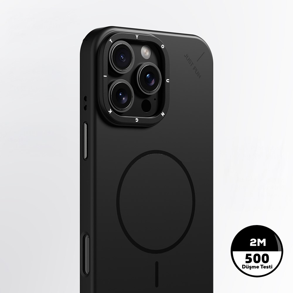 Apple iPhone 16 Pro Max Kılıf M-safe Şarj Özellikli Youngkit Dynamag Serisi Kapak