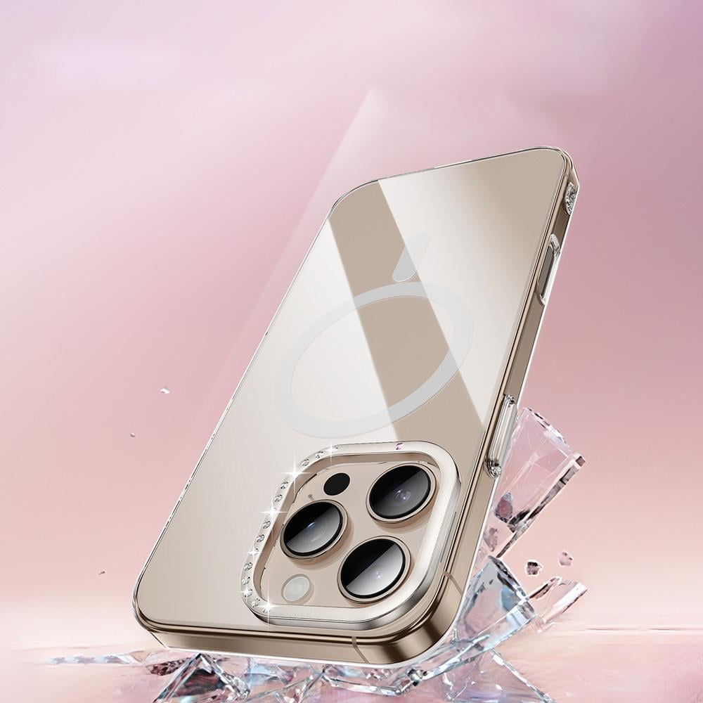 Apple iPhone 16 Pro Max Kılıf M-safe Şarj Özellikli Kamera Standlı Zore Estop Kapak