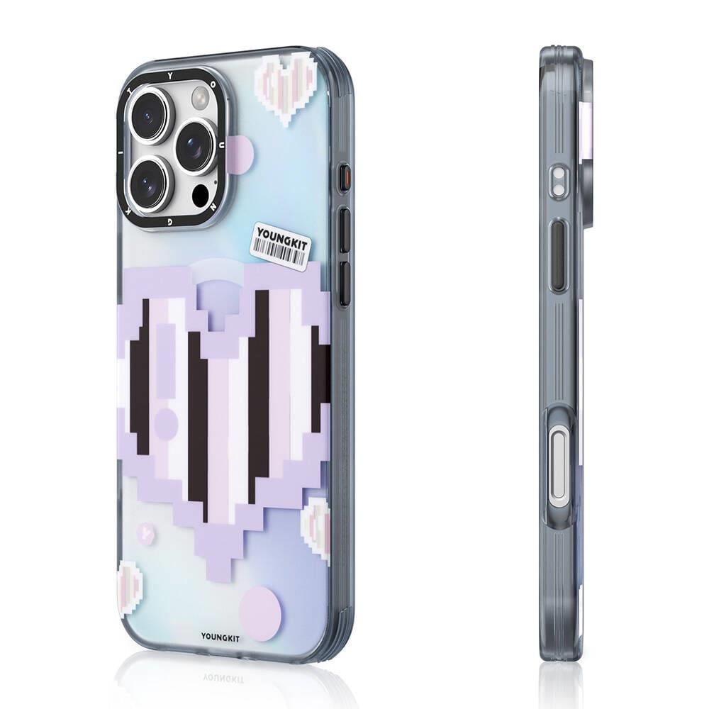 Apple iPhone 16 Pro Max Kılıf M-safe Şarj Özellikli Youngkit Love Serisi Kapak