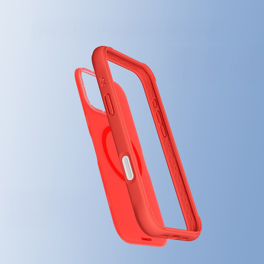 Apple iPhone 16 Pro Max Kılıf M-safe Şarj Özellikli Youngkit Macaroon Serisi Kapak