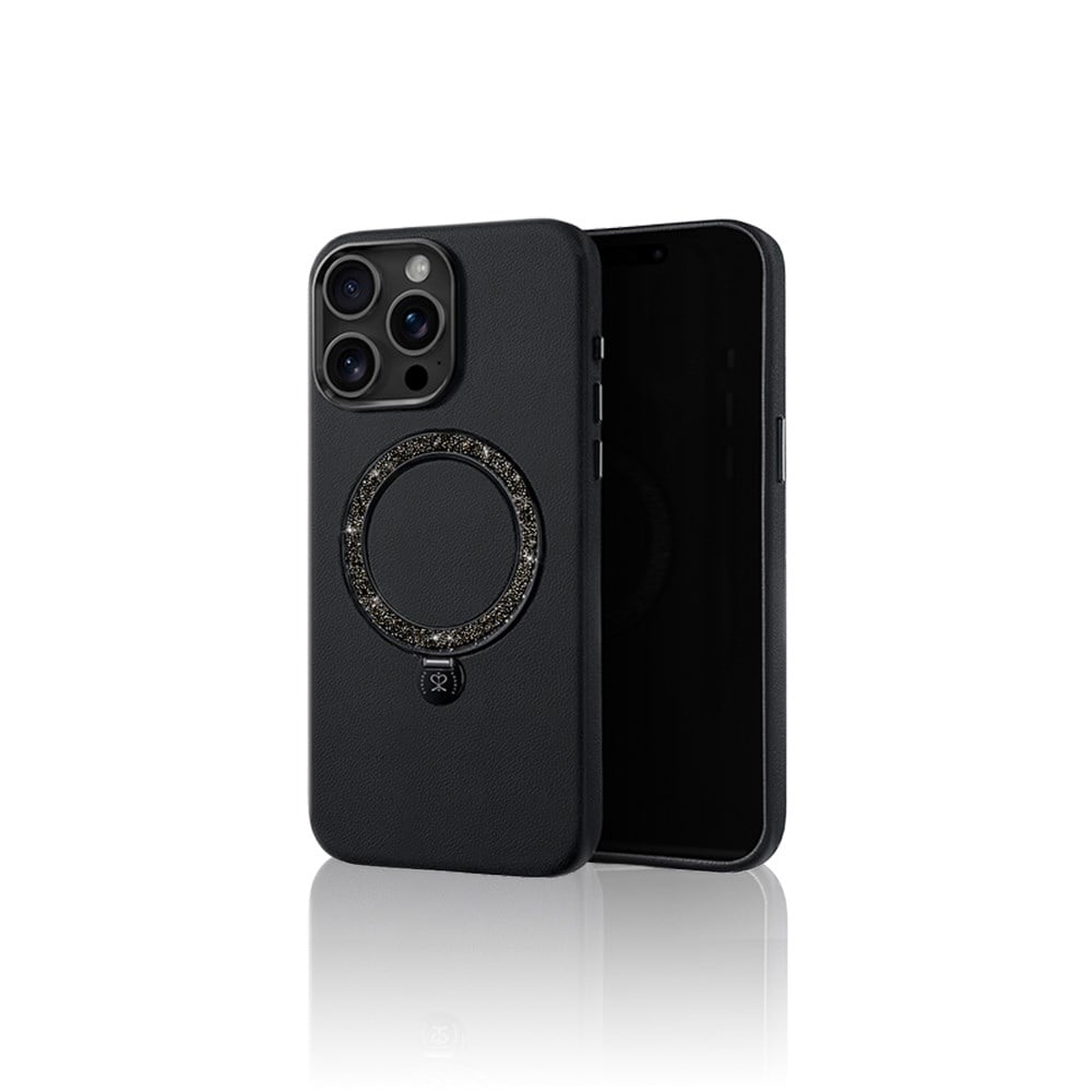 Apple iPhone 16 Pro Max Kılıf M-safe Şarj Özellikli Karbon Fiber Tasarımlı Benks Passion Green ArmorAir Kevlar Kapak