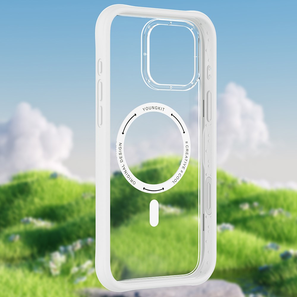 Apple iPhone 16 Pro Max Kılıf M-safe Şarj Özellikli Airbagli Youngkit Dynamic 2 Serisi Kapak