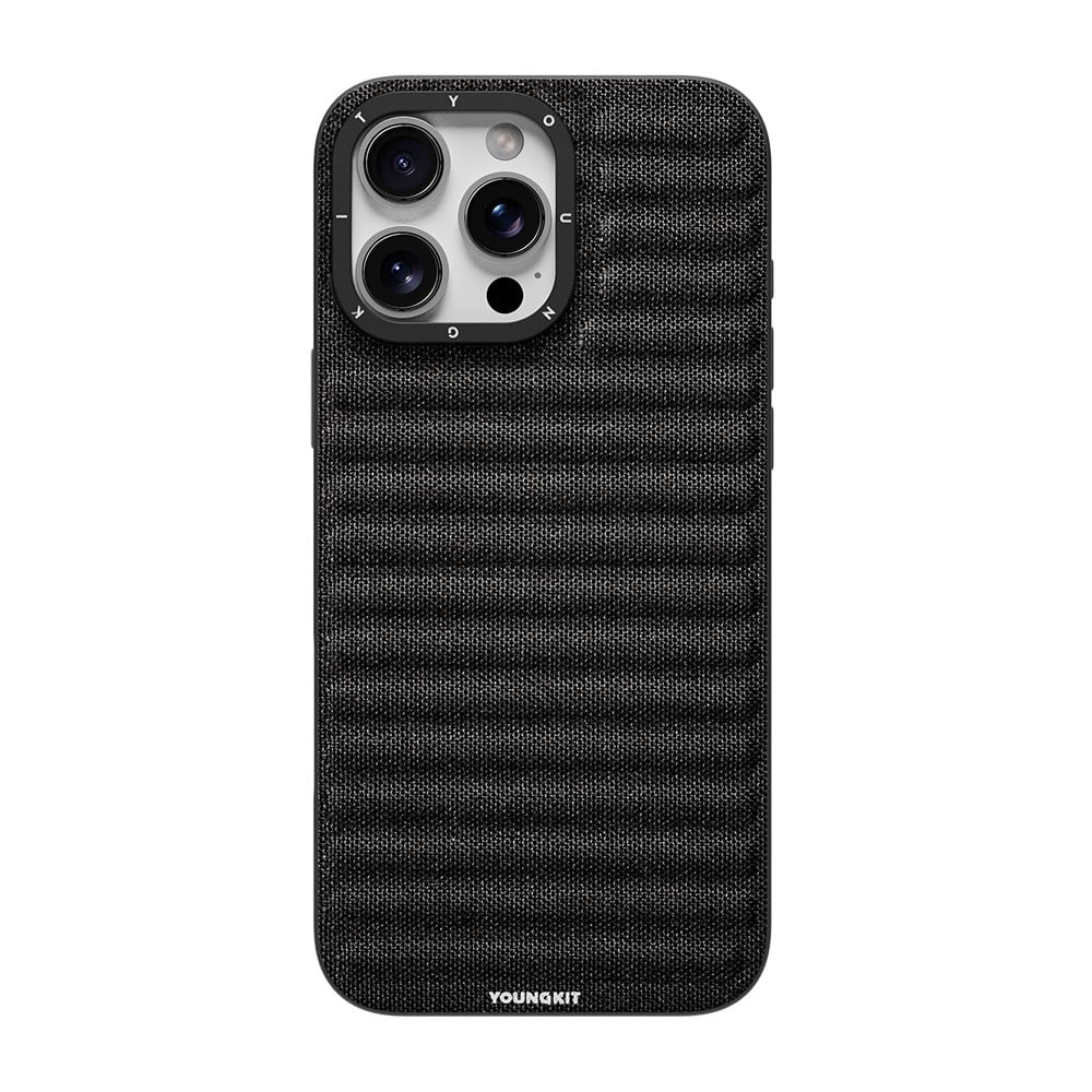 Apple iPhone 16 Pro Max Kılıf M-safe Şarj Özellikli Youngkit Canvas Serisi Kapak