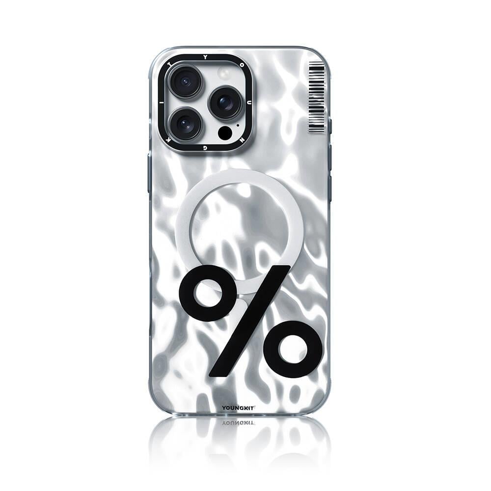 Apple iPhone 16 Pro Max Kılıf M-safe Şarj Özellikli Youngkit Mathematical Serisi Kapak
