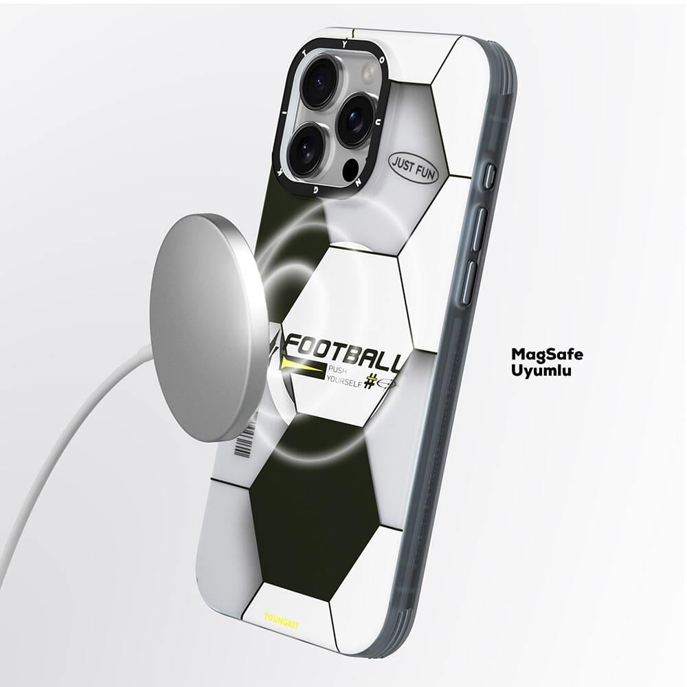 Apple iPhone 16 Pro Max Kılıf M-safe Şarj Özellikli Spor Tasarımlı Youngkit Dynamic Serisi Kapak