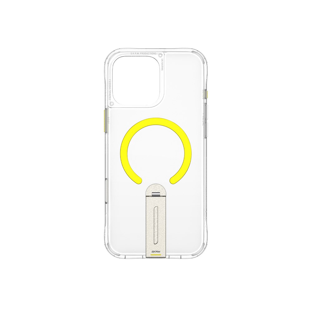 Apple iPhone 16 Pro Max Kılıf M-safe Şarj Özellikli 360 Derece Dönebilen Standlı Skinarma Helix Kapak