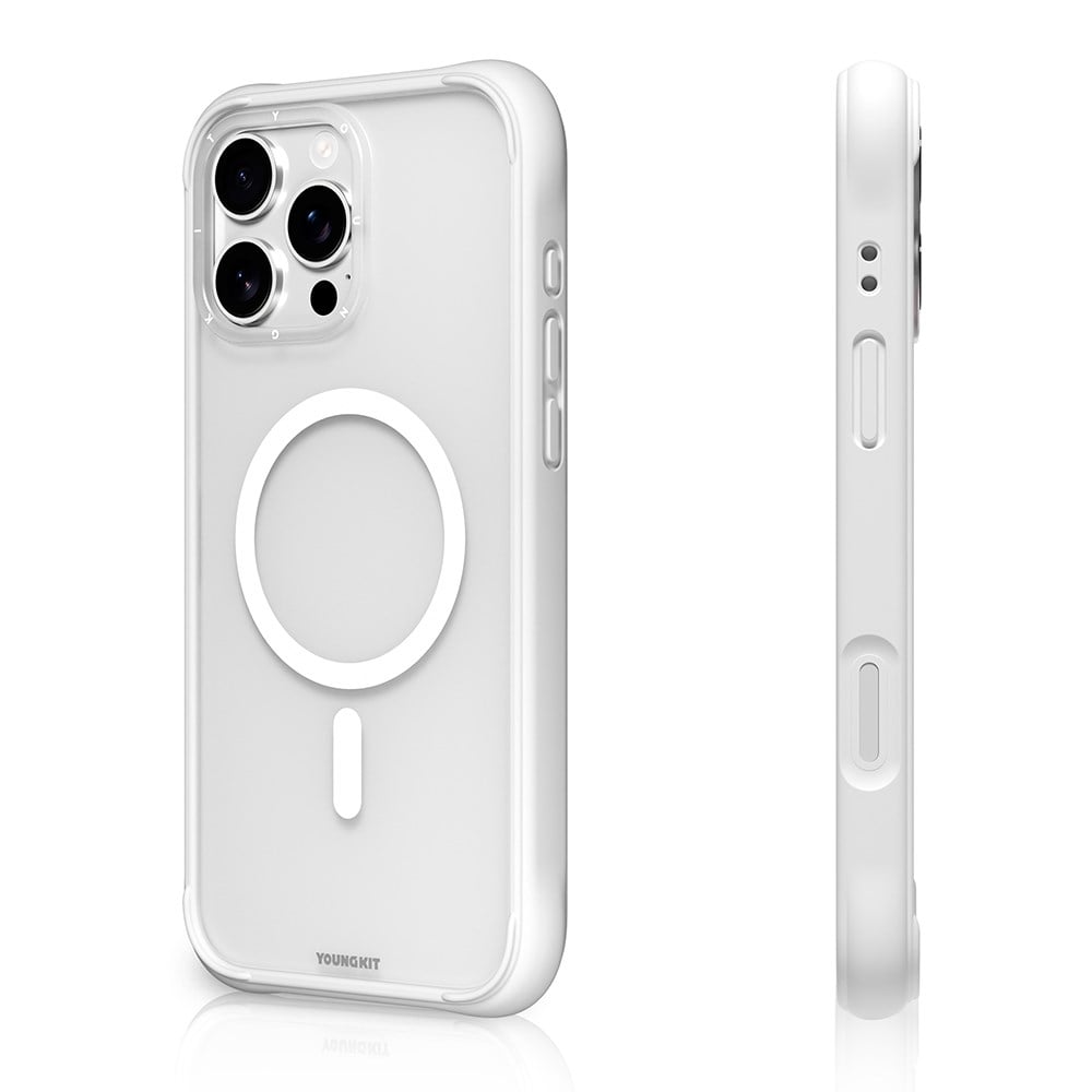 Apple iPhone 16 Pro Max Kılıf M-safe Şarj Özellikli Youngkit Macaroon Serisi Kapak
