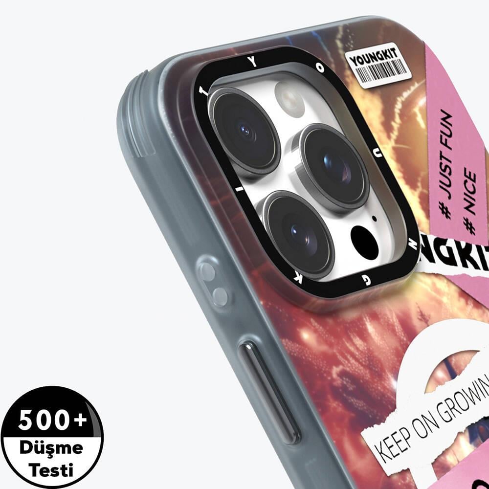 Apple iPhone 16 Pro Max Kılıf M-safe Şarj Özellikli Youngkit A-City Serisi Kapak