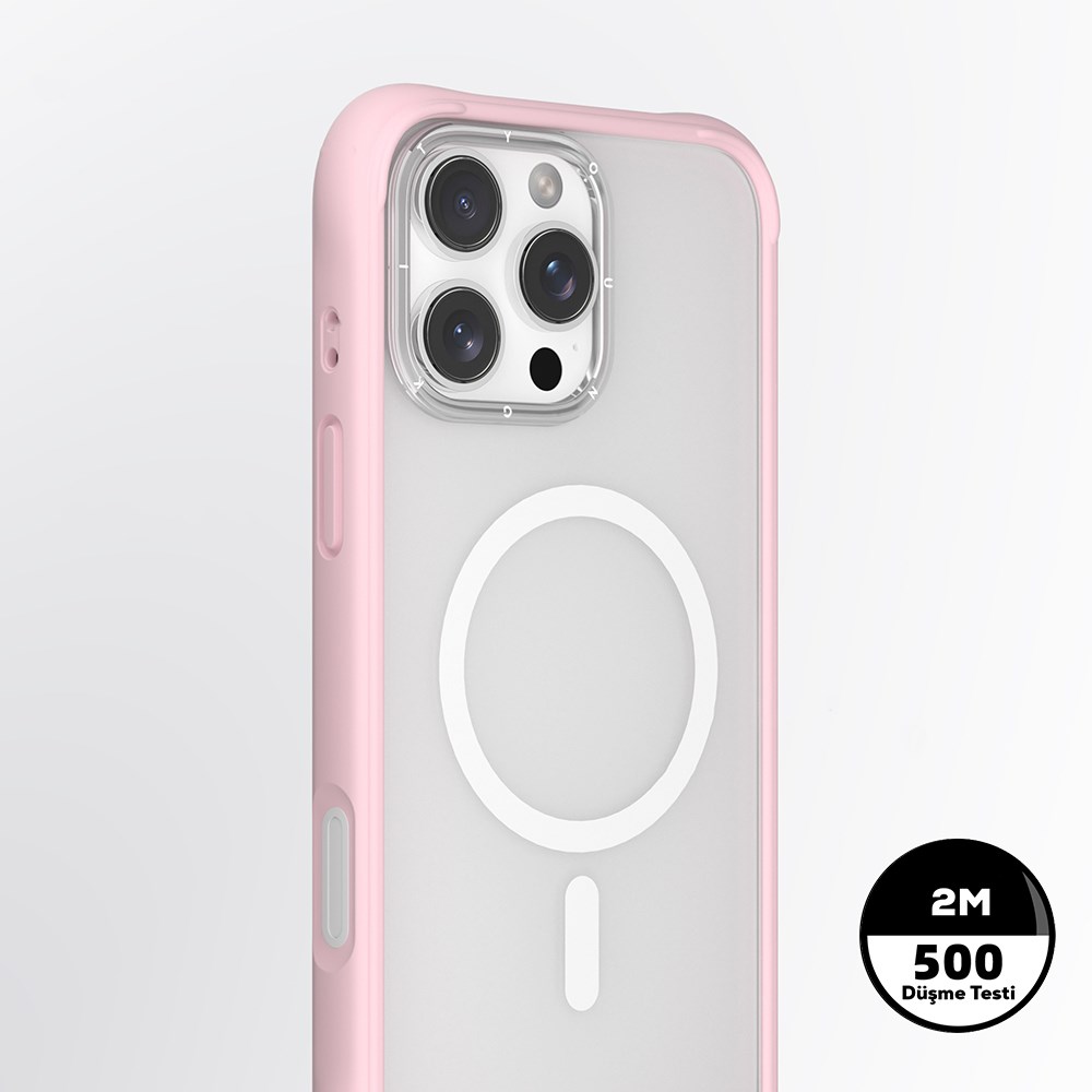 Apple iPhone 16 Pro Max Kılıf M-safe Şarj Özellikli Airbagli Youngkit Dynamic 2 Serisi Kapak