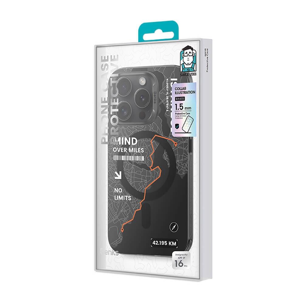 Apple iPhone 16 Pro Max Kılıf M-safe Şarj Özellikli Benks City Serisi Kapak