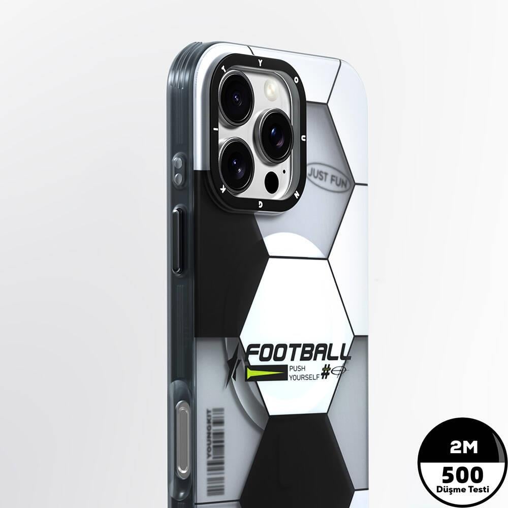 Apple iPhone 16 Pro Max Kılıf M-safe Şarj Özellikli Spor Tasarımlı Youngkit Dynamic Serisi Kapak