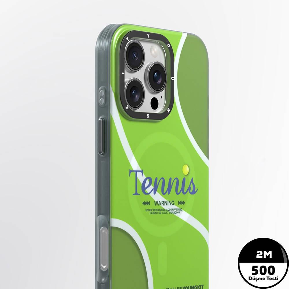Apple iPhone 16 Pro Max Kılıf M-safe Şarj Özellikli Spor Tasarımlı Youngkit Dynamic Serisi Kapak
