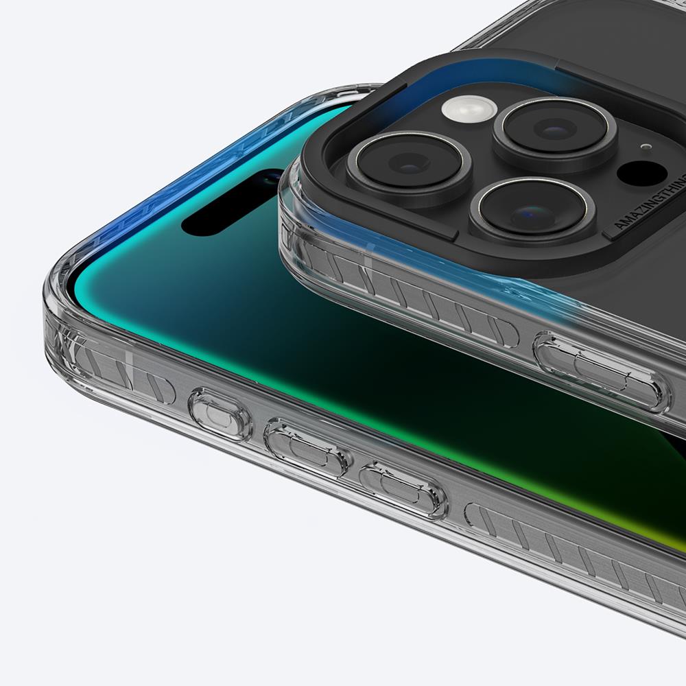 Apple iPhone 16 Pro Max Kılıf M-safe Şarj Özellikli Karbon Fiber Benks Montage ArmorAir Kevlar Kapak
