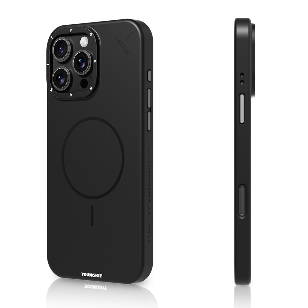 Apple iPhone 16 Pro Max Kılıf M-safe Şarj Özellikli Youngkit Dynamag Serisi Kapak