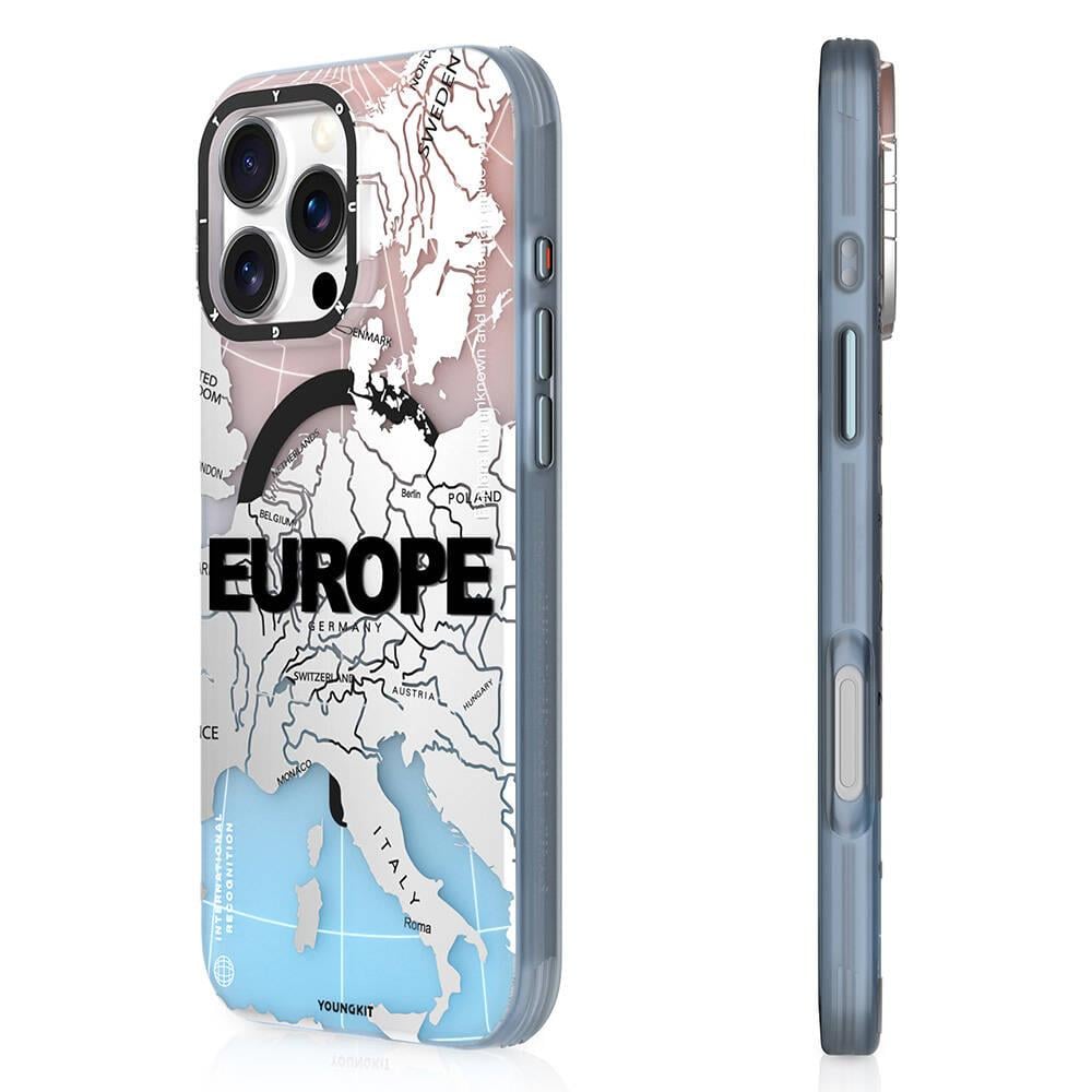 Apple iPhone 16 Pro Max Kılıf M-safe Şarj Özellikli Youngkit Universal Serisi Kapak