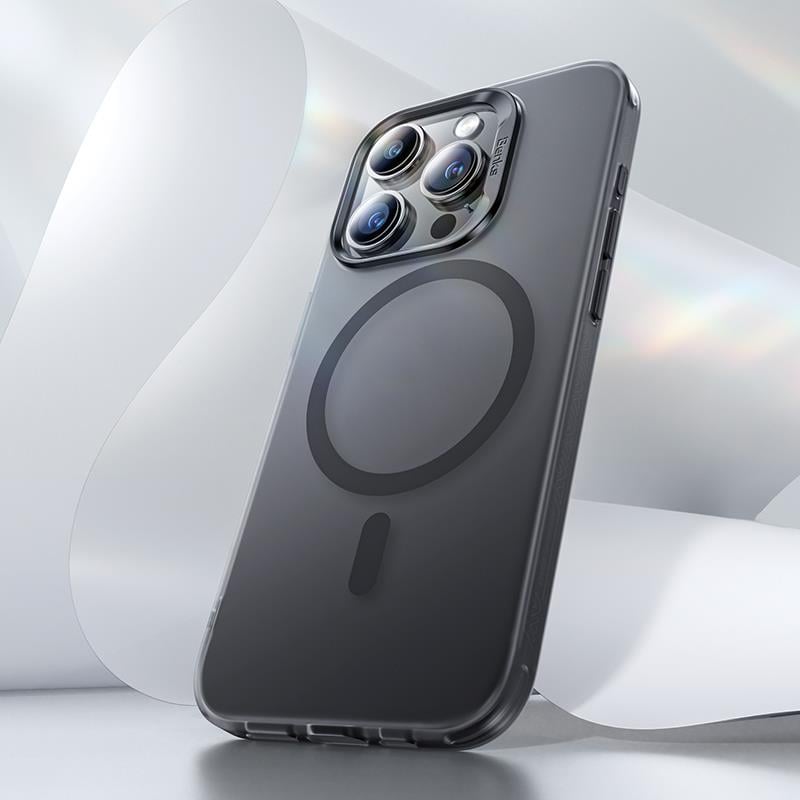 Apple iPhone 16 Pro Max Kılıf M-safe Şarj Özellikli Yeni Seri Benks Lucid Armor Kapak