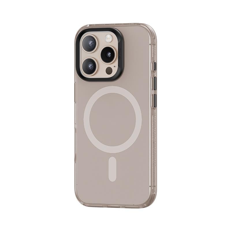 Apple iPhone 16 Pro Max Kılıf M-safe Şarj Özellikli Aramid Fiber Pitaka Military-Grade Sunset-Moonrise Serisi Moonrise Kapak