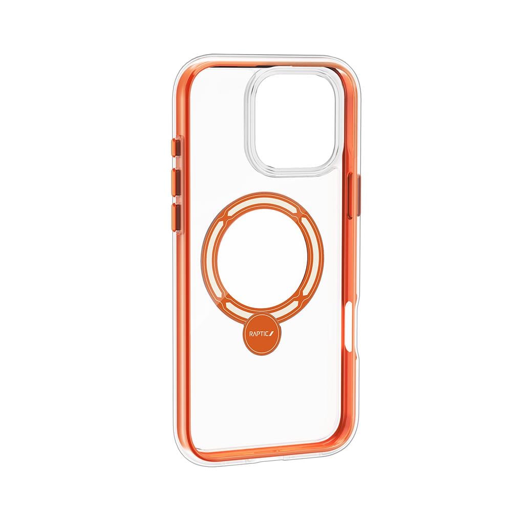 Apple iPhone 16 Pro Max Kılıf M-safe Şarj Özellikli Raptic AirJoy Serisi 360 Derece Dönebilen Standlı Kapak