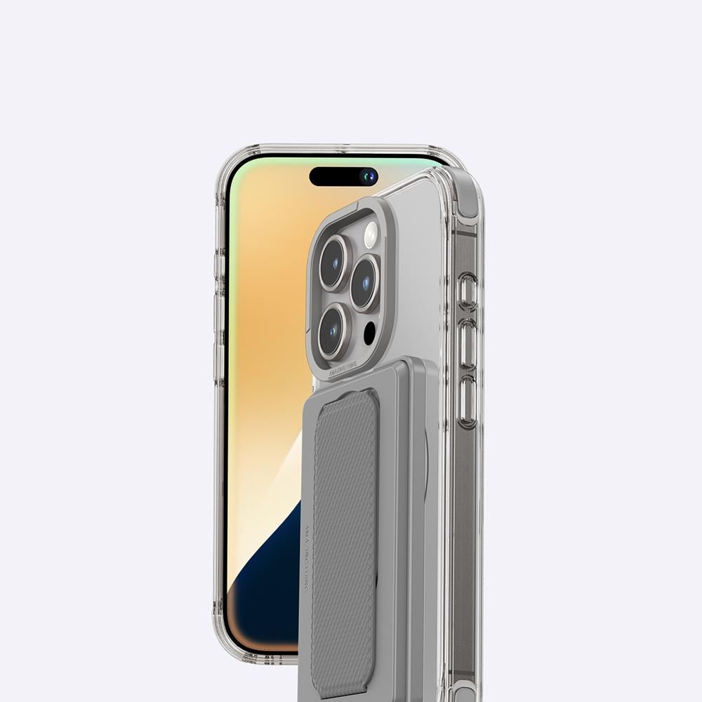 Apple iPhone 16 Pro Max Kılıf M-safe Şarj Özellikli Şeffaf Cam Arka Yüzey Zore G-Glass Kapak