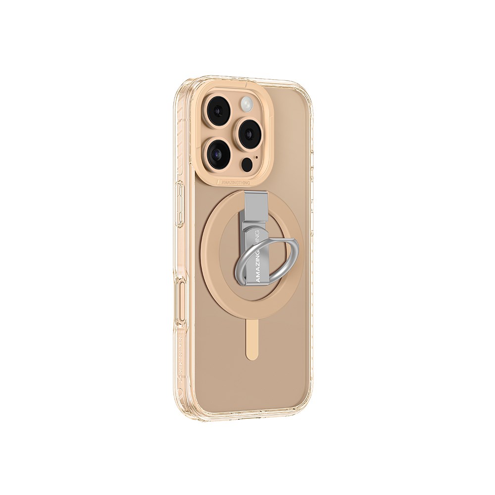 Apple iPhone 16 Pro Max Kılıf M-safe Şarj Özellikli YoungKit Crystal Color Serisi Kapak