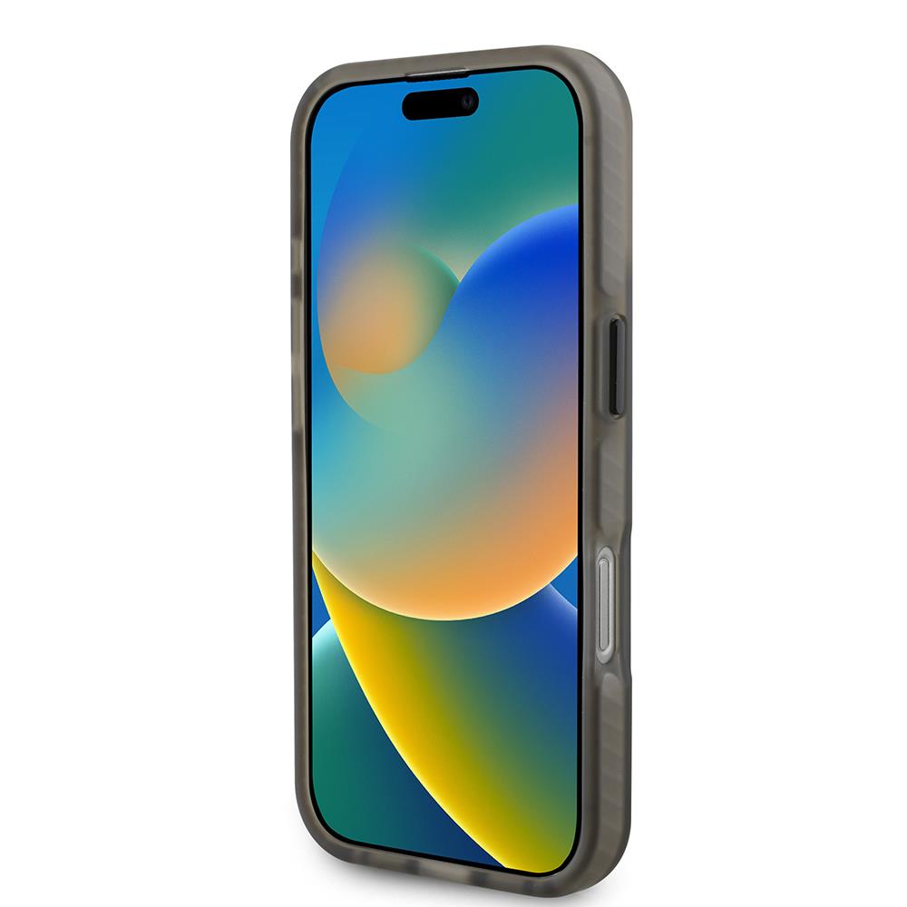 Apple iPhone 16 Pro Max Kılıf TUMI Orjinal Lisanslı M-safe Şarj Özellikli Airbagli Buzlu Transparan Kapak