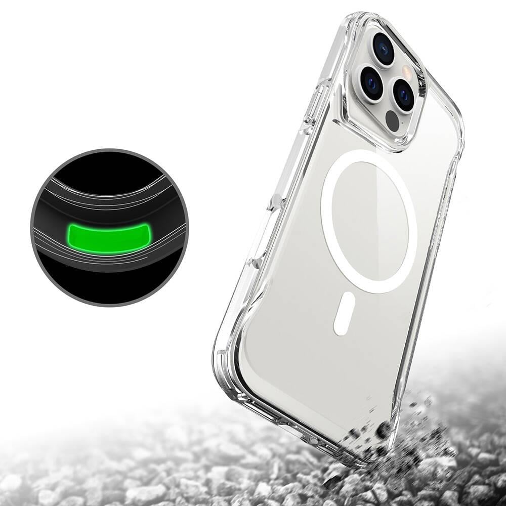 Apple iPhone 16 Pro Max Kılıf Zore M-safe Şarj Özellikli T-Max M-safe Kapak