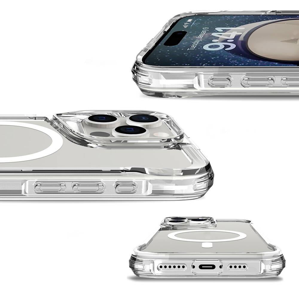 Apple iPhone 16 Pro Max Kılıf Zore M-safe Şarj Özellikli T-Max M-safe Kapak