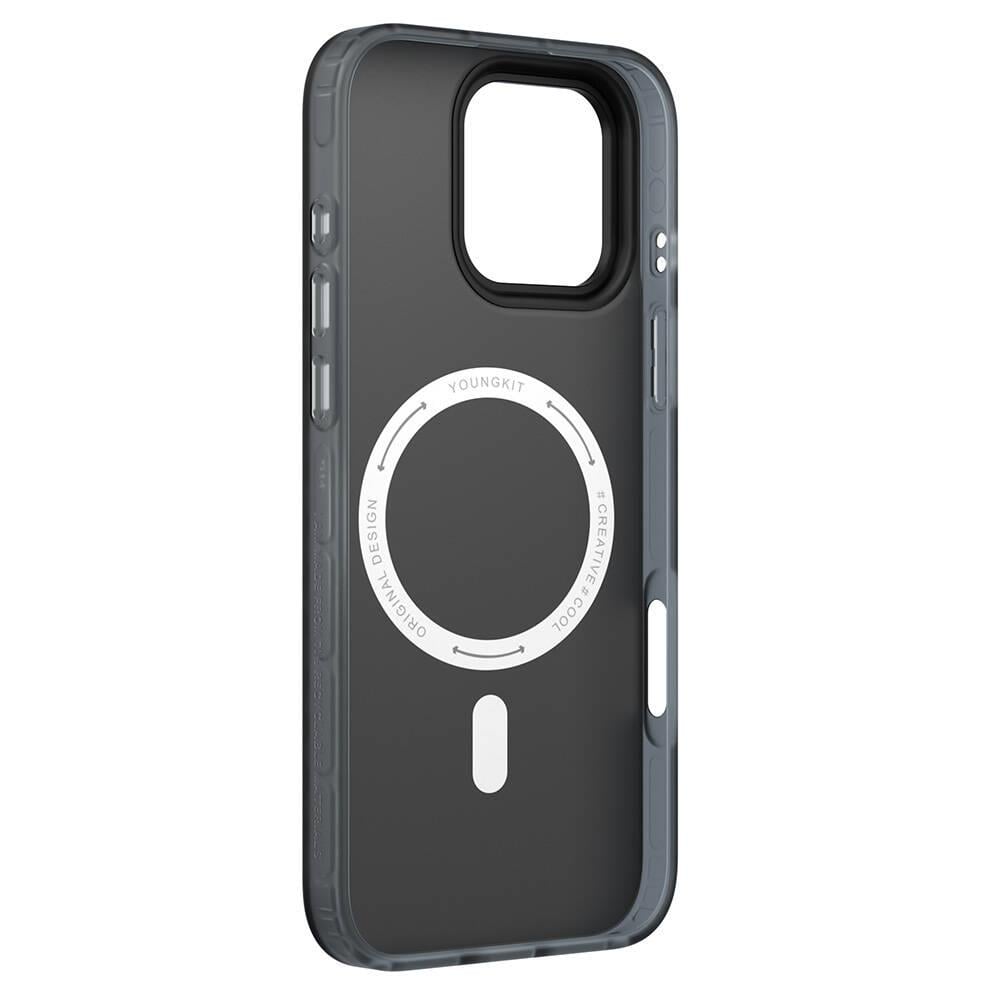 Apple iPhone 16 Pro Max M-safe Şarj Özellikli Kılıf Mat Renkli Tasarım Youngkit Original Serisi Kapak