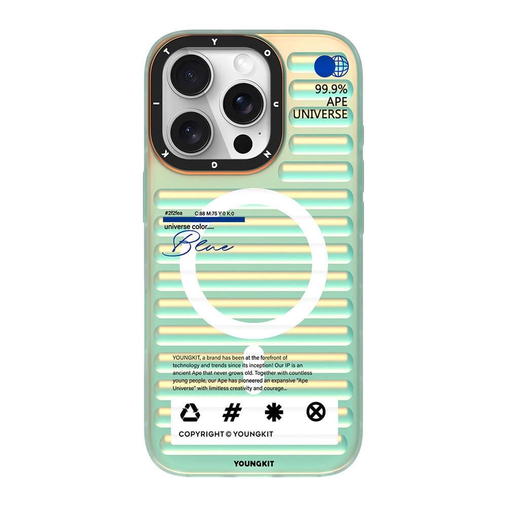 Apple iPhone 16 Pro Max M-safe Şarj Özellikli Youngkit Chameleon Serisi Kapak
