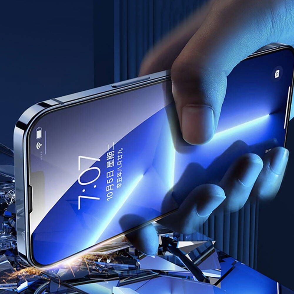 Apple iPhone 16E Recci RSP-A10 HD Temperli Cam Ekran Koruyucu + Kolay Uygulama Aparatlı