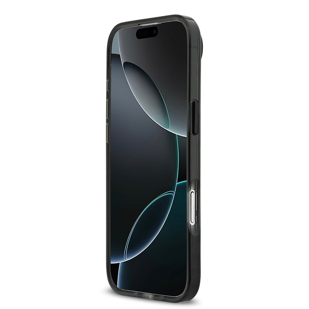 Apple iPhone 17 Air Kılıf BMW Orjinal Lisanslı M-safe Şarj Özellikli Metal Kamera Butonlu Yatay Şeritli M Dizayn Kapak