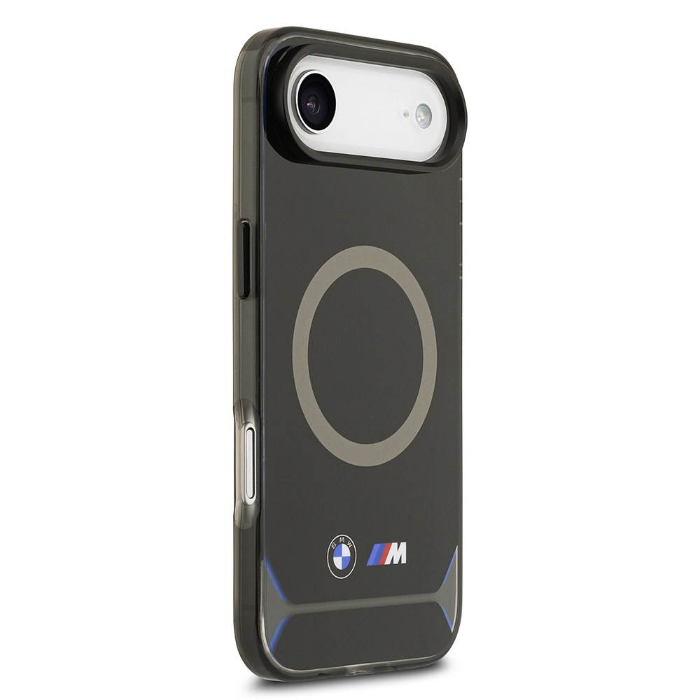Apple iPhone 17 Air Kılıf BMW Orjinal Lisanslı M-safe Şarj Özellikli Metal Buton Tasarımlı IML Baskılı M Dizayn Kapak