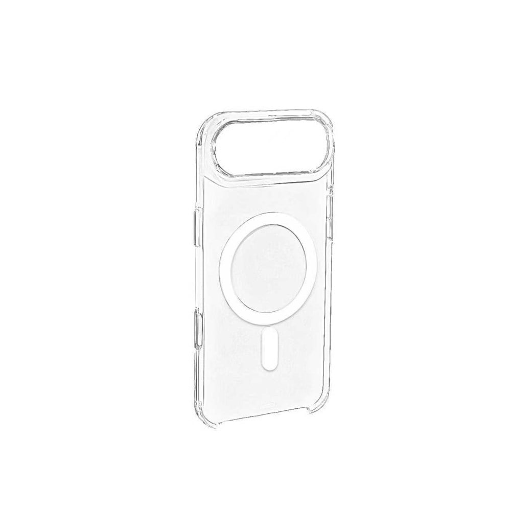 Apple iPhone 17 Air Kılıf IC Çipli Zore Wireless Şarj Özellikli Şeffaf Orjin Kapak