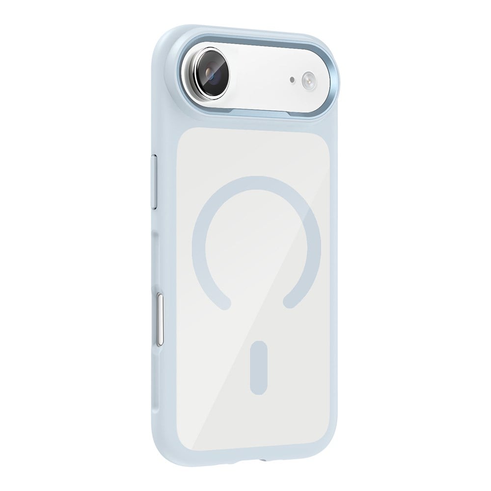 Apple iPhone 17 Air Kılıf M-Safe Şarj Özellikli Metal Kamera Çerçeveli Zore Tiko Kapak