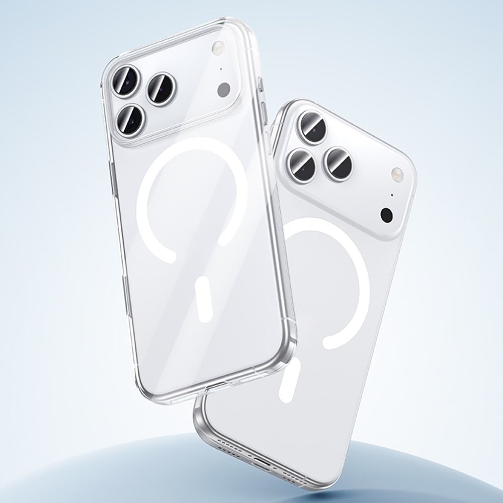 Apple iPhone 17 Air Kılıf M-safe Şarj Özellikli Benks ​​​​​​Crystal Serisi Şeffaf Kapak
