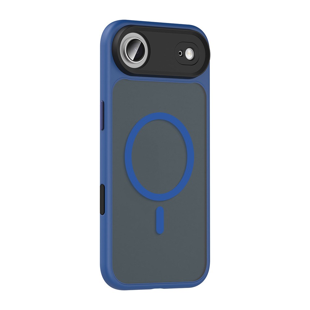 Apple iPhone 17 Air Kılıf Mat Arka Yüzey Wireless Şarj Özellikli Zore Flet M-safe Kapak