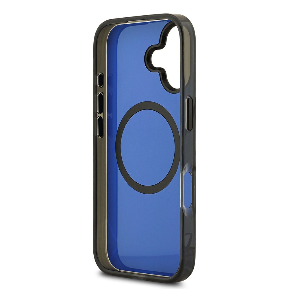 Apple iPhone 17 Kılıf BMW Orjinal Lisanslı M-safe Şarj Özellikli Metal Buton Tasarımlı IML Baskılı M Dizayn Kapak