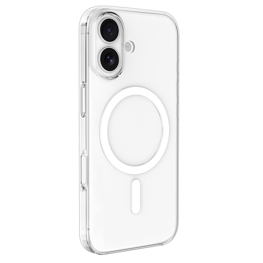 Apple iPhone 17 Kılıf IC Çipli Zore Wireless Şarj Özellikli Şeffaf Orjin Kapak