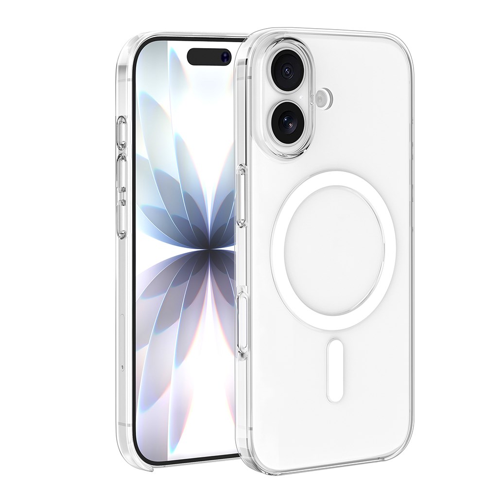 Apple iPhone 17 Kılıf IC Çipli Zore Wireless Şarj Özellikli Şeffaf Orjin Kapak