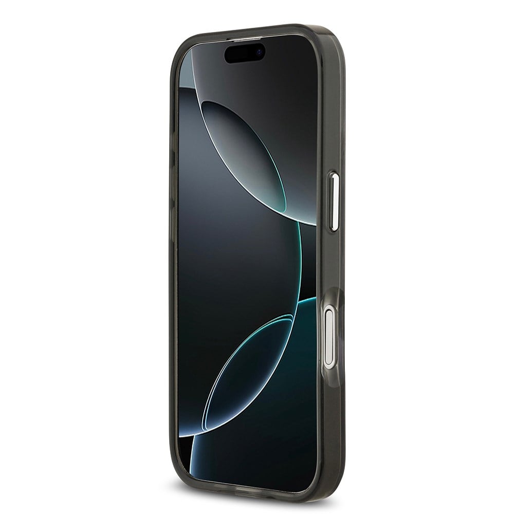 Apple iPhone 17 Kılıf Karl Lagerfeld Orjinal Lisanslı M-safe Şarj Özellikli IML Leopar Baskılı Kapak