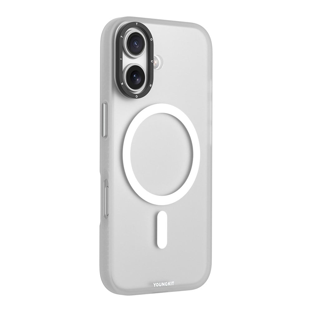 Apple iPhone 17 Kılıf M-safe Şarj Özellikli Youngkit Hidden Sand Serisi Kapak