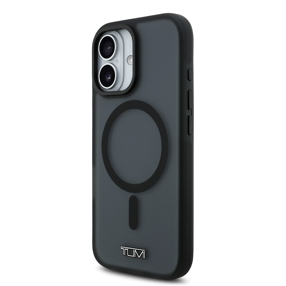 Apple iPhone 17 Kılıf TUMI Orjinal Lisanslı M-safe Şarj Özellikli Buzlu Transparan Kapak